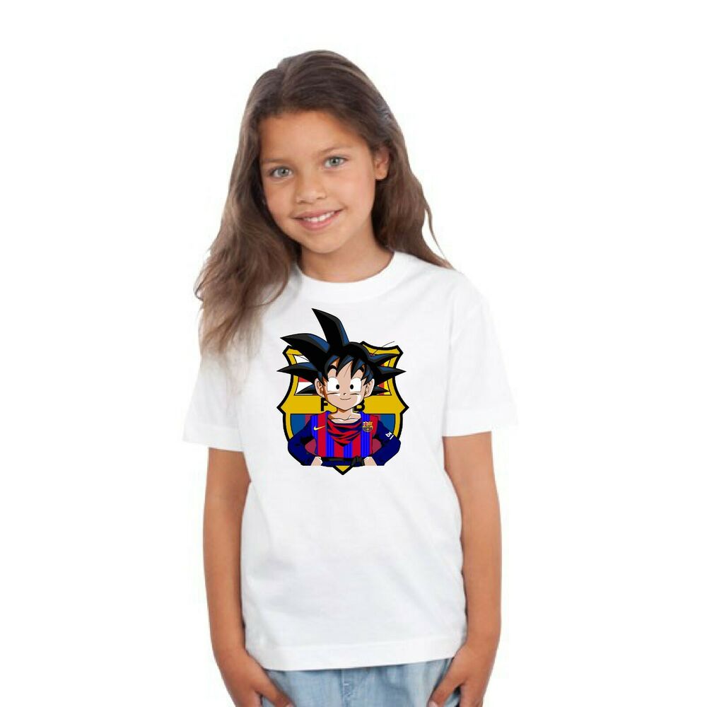 

T-shirt fc barca soccer sangoten sangoten soccer spain barcelona 2, White;black