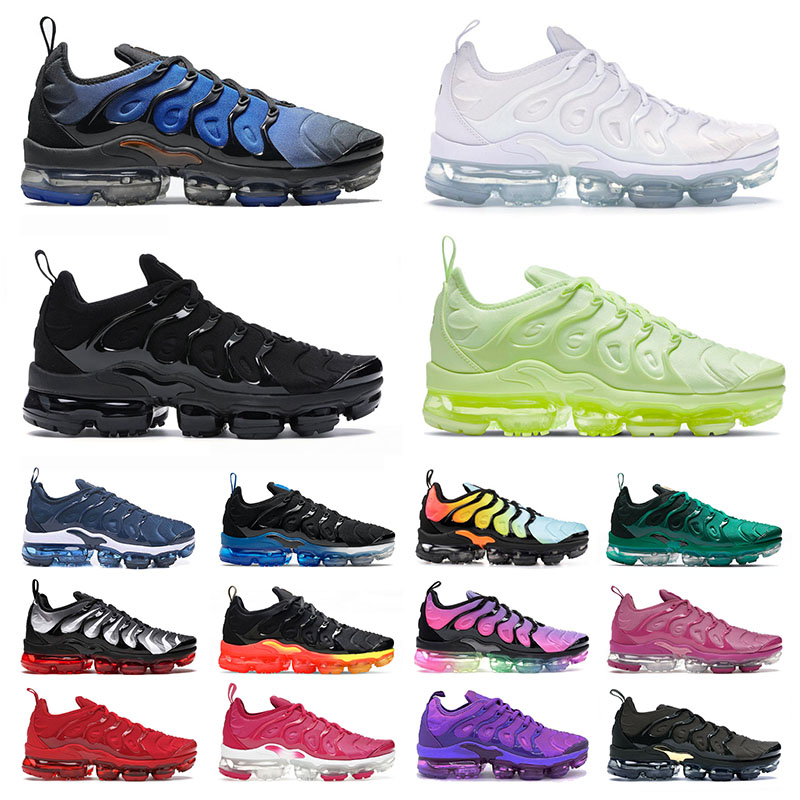 

Big Size US 13 Tn Plus mens trainers running shoes outdoor Barely Volt Yolk Fresh Knicks Vibes sports sneakers men women Tns Triple Black Royal White Coquettish Purple, 40-46 griffey