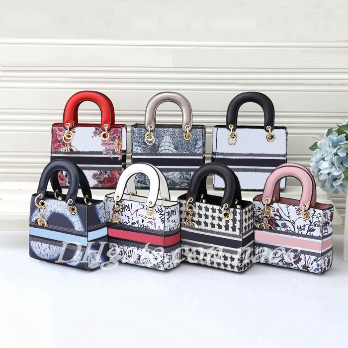 

2021 fashion bags shoulder luxury leather temperament ladies' designer brand size bag handbag camera 20*8*17cm fkqjh