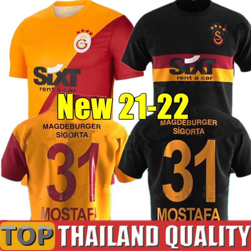 

2021 2022 FALCAO Galatasaray SK soccer jerseys home Away 21 22 turkey Süper Lig DeAndre Yedlin Fernandes Mostafa Mohamed Marcelo Saracchi football shirt, 21/22 home - men