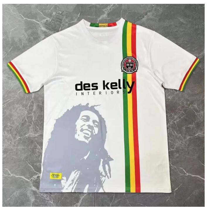 

22 23 Bohemian FC Soccer Jersey Away White 2022 2023 Bohemians Special Football Shirt camiseta de futbol top maillots foot customize