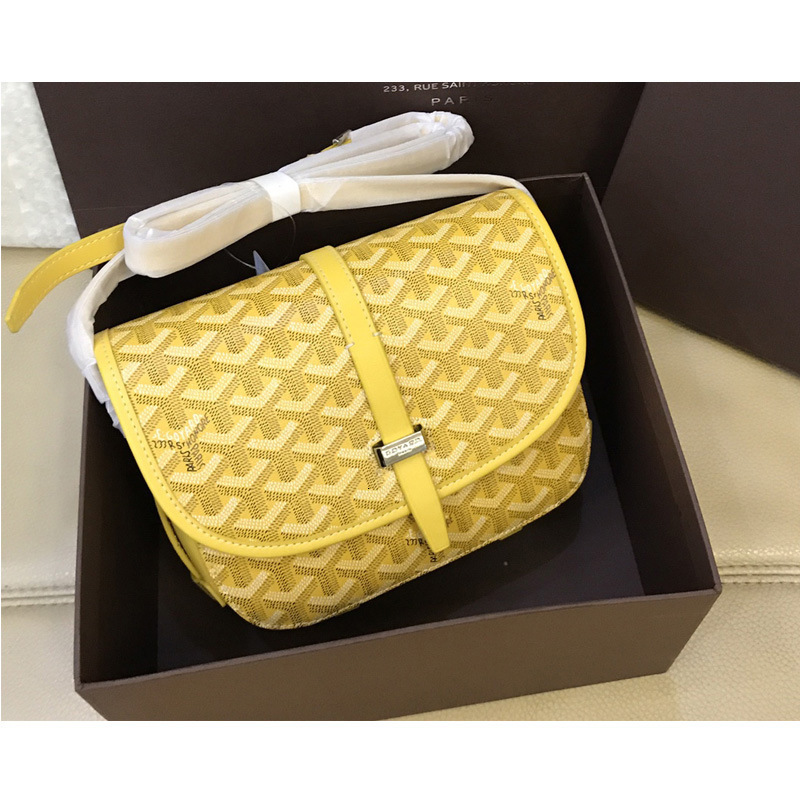 

2019 new Goya button dog tooth with leather printed Y-shaped single shoulder men's and women's messenger bag xwl