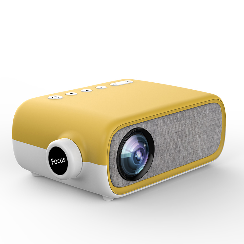 

Original YG280 HD 1080P Mini Projectors Household LED Portable Small Projector Home Theater Black White Yellow 3 Colors