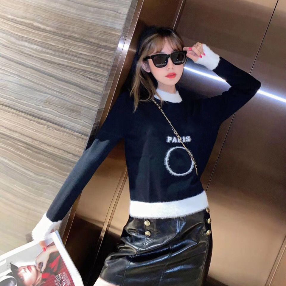 

2021 Women sweaters luxury clothes high quality designer autumn winter Lamb wool knit sweater exemption from postage, Vip
