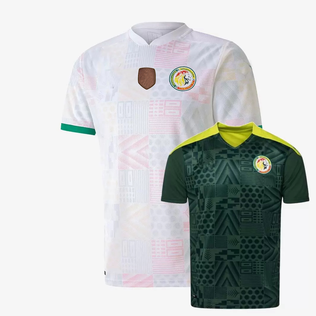 

2021 2022 2023 Senegal Soccer Jerseys national team MANE MENDY SARR GUEYE KOULIBALY home away 20 21 22 23 football shirts S-2XL