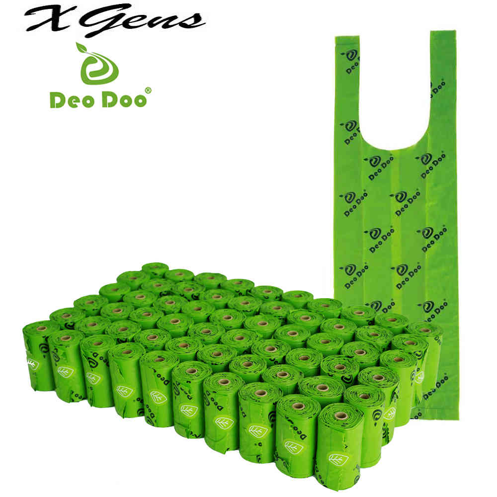 

Biodegradable Dog Poop Bags Bulk Biobase Scented Poo Bag Degradable Cat Waste Bags Eco-Friendly Doggie Bolsas Caca Perro