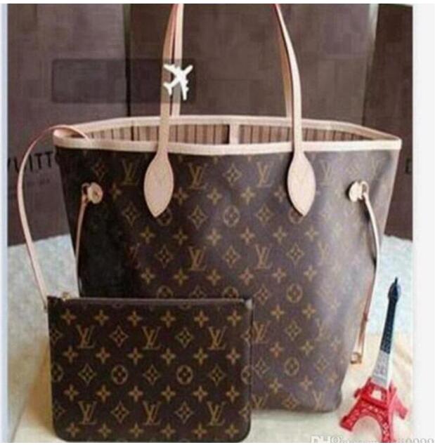 

1 10 LV LOUIS 1 VITTON e Sets Shopping Bag+Wallet Women Handbags Messenger Bag Ladies Shoulder Crossbody Bag Clutch Lady