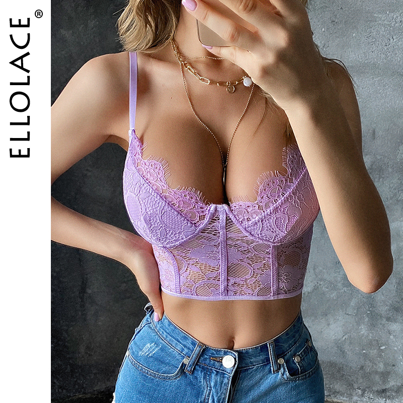 

Bra Push up Womens Bra Lace Underwear Lingerie Bra Lenceria Womens Underwear Top Women Push Up Without Underwire, Red