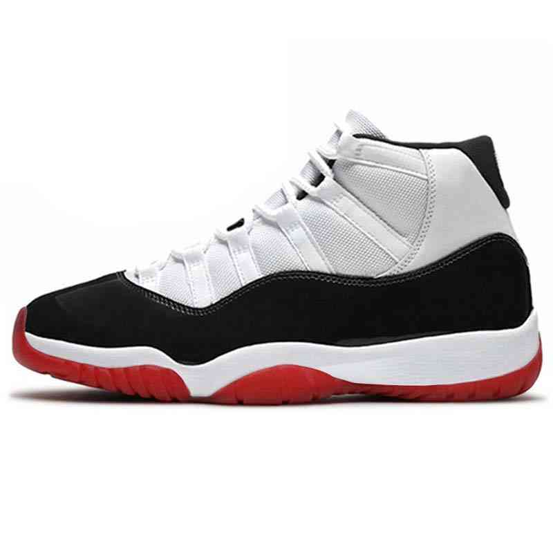 Top quality 2021 New Bred 25th Anniversary 11s Mens Basketball Shoes jumpman 11 Concord 45 Space Jam Gamma Blue Womens Sports Sneakers
