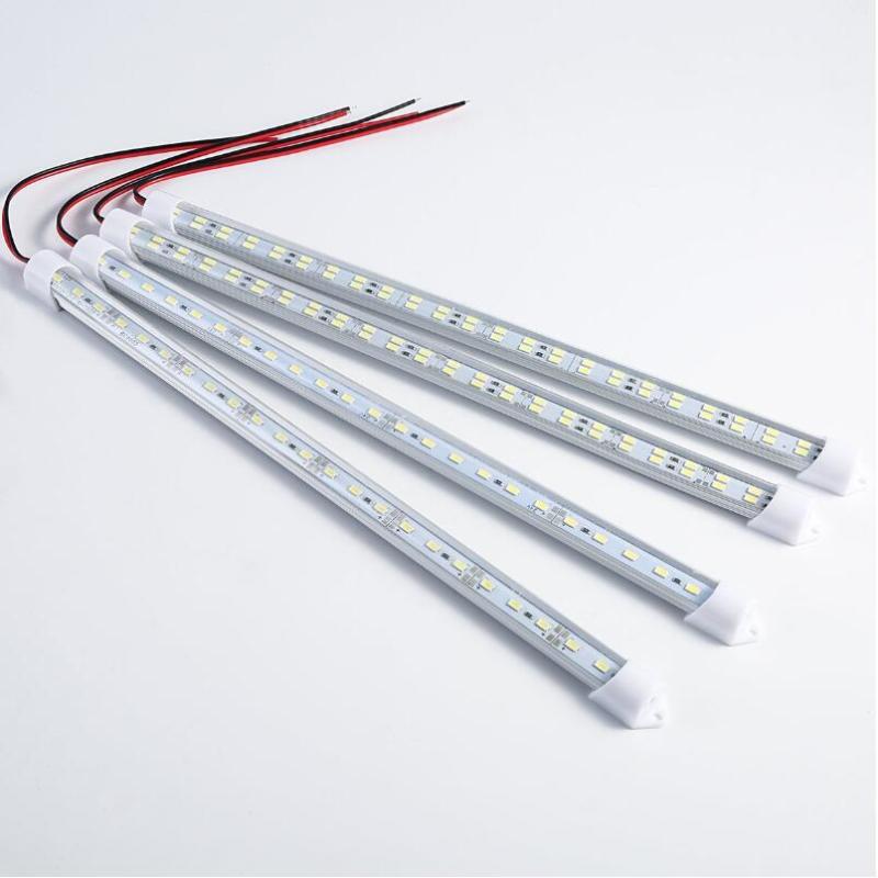 

Strips 12V/24V 24/48 LED Light Strip Hard Rigid Tube Bar Lamp IP65 Waterproof 5730-led Bead Lights For Car Caravan Boat Home