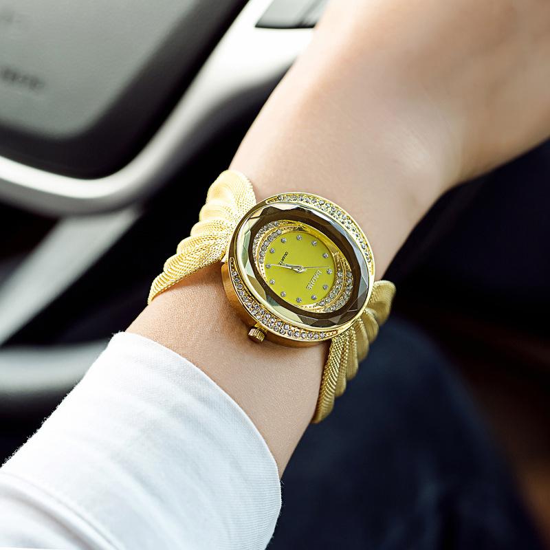 

Wristwatches Relogio Feminino Fashion Casual Ladies Steel Quartz Watch Sport Digital Holiday Gift