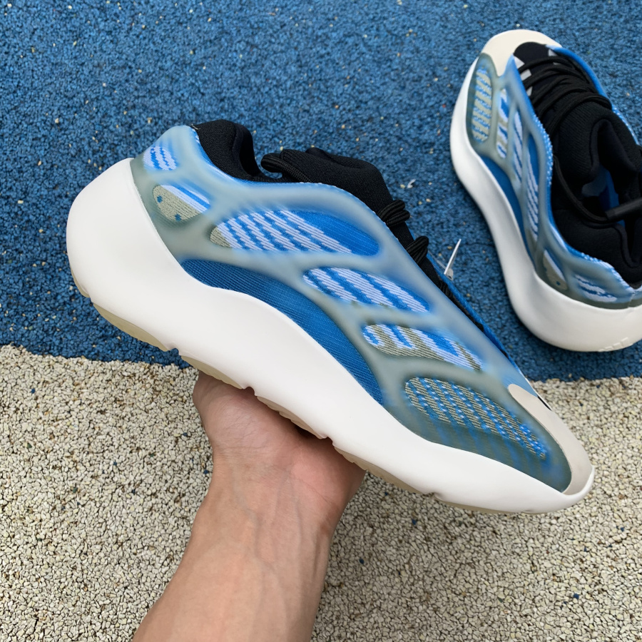 

3M Reflective 700 Running Shoes Runner Solid Wave Grey static Magnet Teal Carbon Blue Men Vanta Shoes Women Designer Sneakers Trainers Size US5-US13 With Box