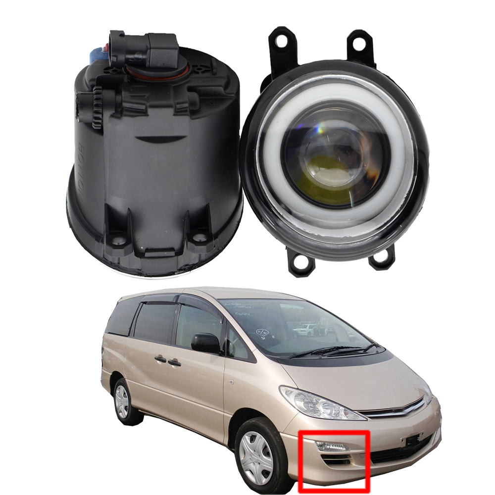

for Toyota Estima 2000-2006 fog light high quality pair Daytime Running Lights LED Angel Eye Styling