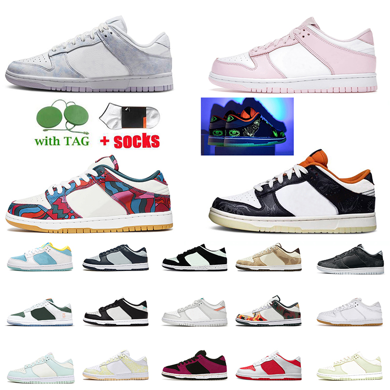 

Fashion SB Skateboard Low Mens Running Shoes Halloween Pink Red White Purple Pulse Trainers Abstract Art Animal Pack Barely Green Georgetown Sneakers, #18 36-40 barely green with orange symbo