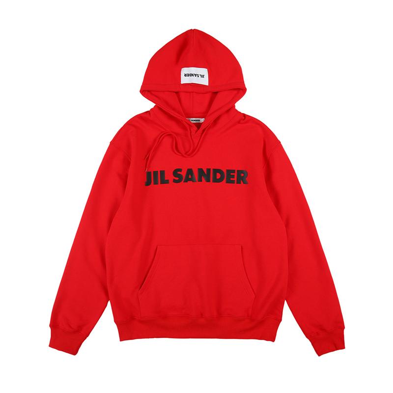 

Men's Hoodies & Sweatshirts Fw22 Spring And Autumn Quality Pullover Jil Hoodie Sweatshirt Cotton Black Printed Hip Hop Loose Unisex Super Da