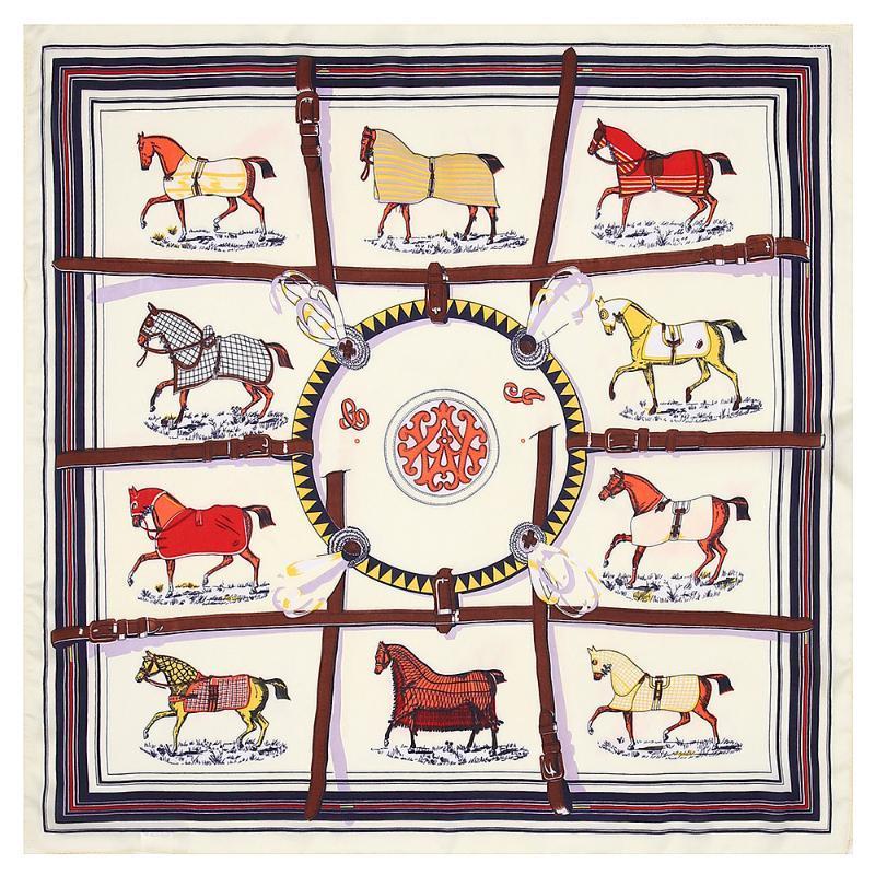 

Scarves 53*53cm Arrival Square Chiffon Printing Scarf Neck Women's Hair Tie Band Wrap Handkerchief Skinny Horse And Buggy, Blue;gray