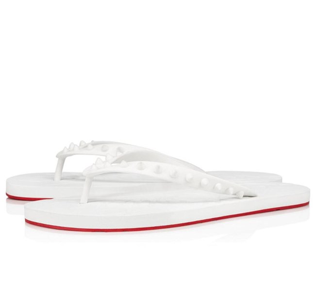 

2021 Design Men Beach Slip On Slides Red Bottom Loubi Flip Flat Sandals Slippers Studs Sandals Flats Outdoor Casual Flip Flops Sandalias, Black