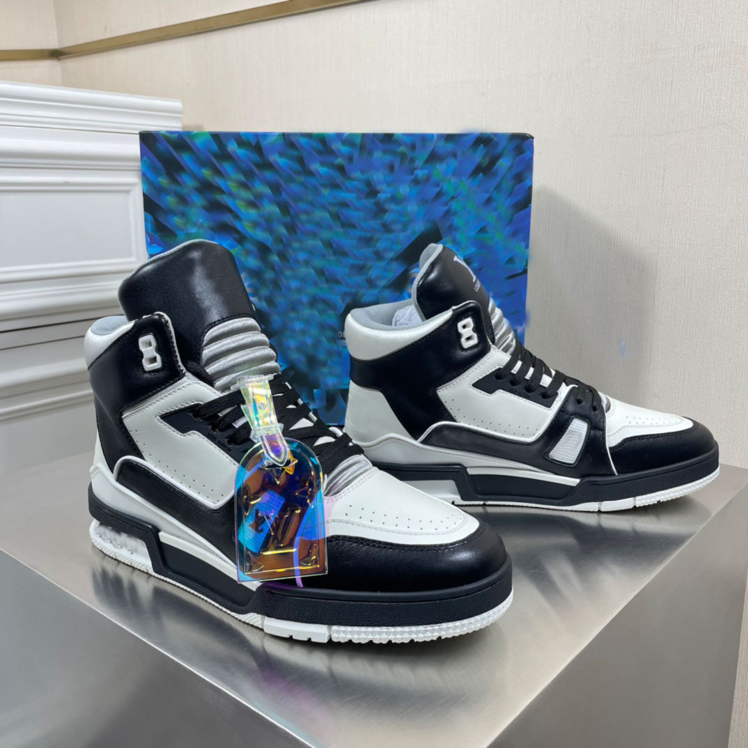 

Trainer sneakers luxury designer shoes casual men Sports shoes TPU bottom size 35-45, Color 3