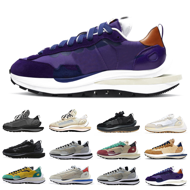 

Vaporwaffle Mens Running Shoes Sesame University blue void Dark Iris Wine Red LDV Waffle Daybreak Black White Oreo Nylon Tour Yellow Women men Sports Sneakers 36-45, Color#1