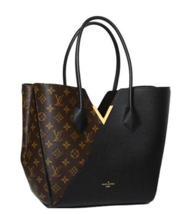 

100% quality LV LOUIS bag VITTON Splicing High capacity shopping bag classic shoulder bags clutch handbag leather crossb, Red;black