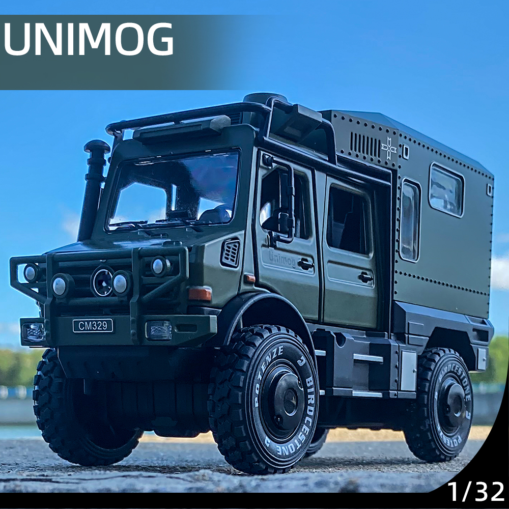 

New 128 Unimog ORV Off-Road Vehicle Alloy Car Model Diecasts & Toy Vehicles Toy Cars Kid Toys For Children Gifts