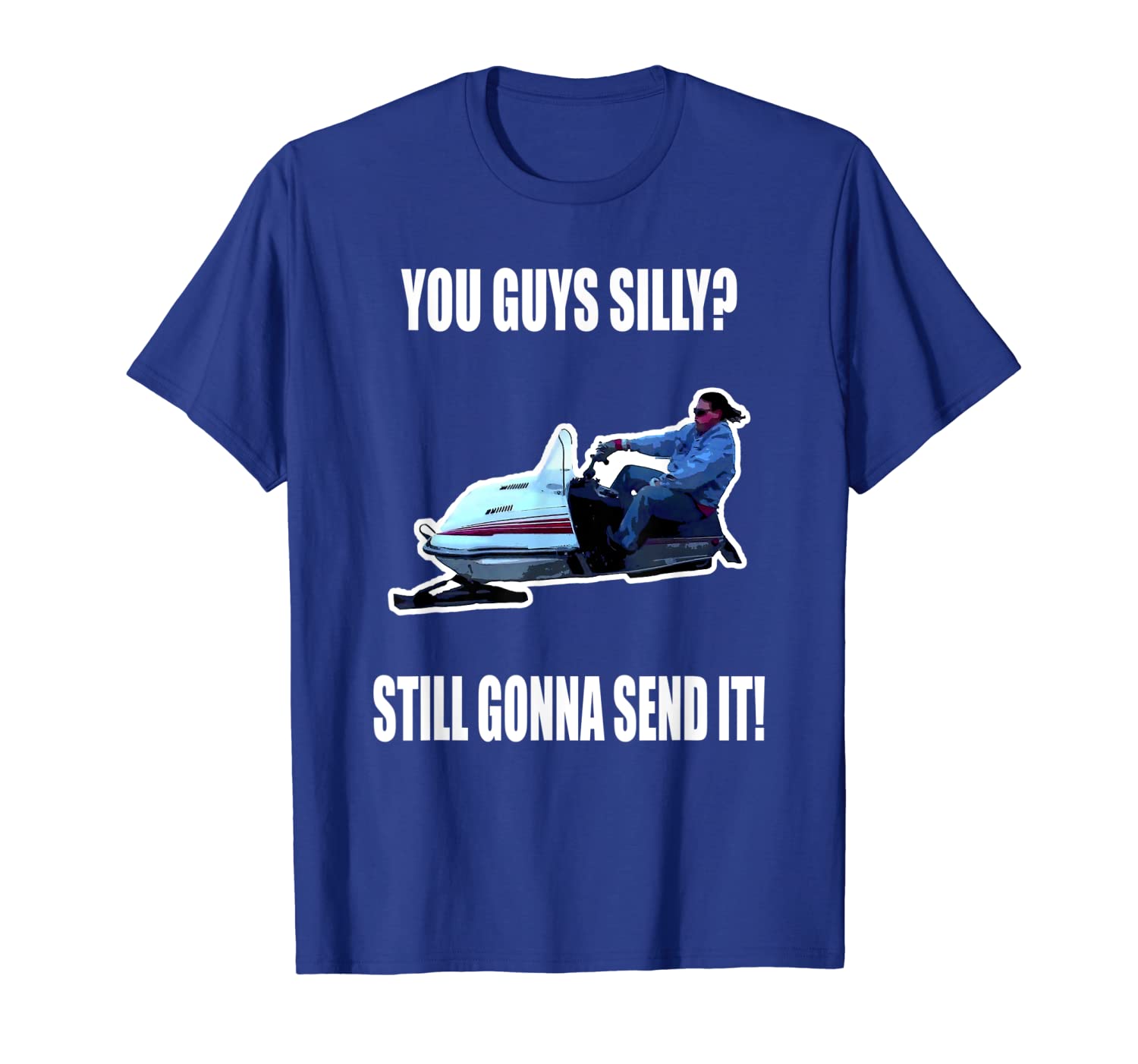 

you guys silly i'm still gonna send it larry-69 t-shirt, White;black