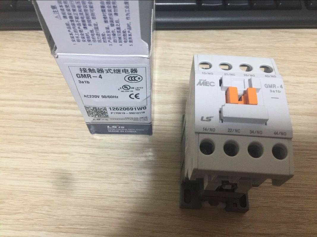 

Smart Home Control 1PCS LS GMR-4 GMR4 Contactor 220VAC Free Ship #ath