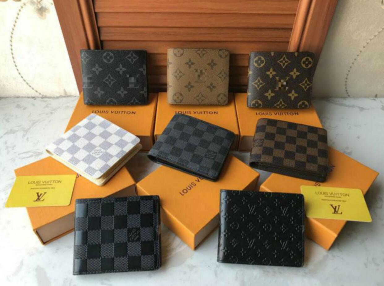 

2021 Top High quality designers wallets cardholder France Paris plaid style luxurys women wallet high-end luxurys designers walletLVLouisVitton Vutton