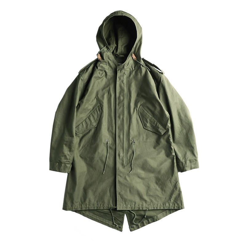 

Read Description! M51 Big US Size Reissue Hand-Made Classic Parka Army Jacket Men's Jackets, Green without lining