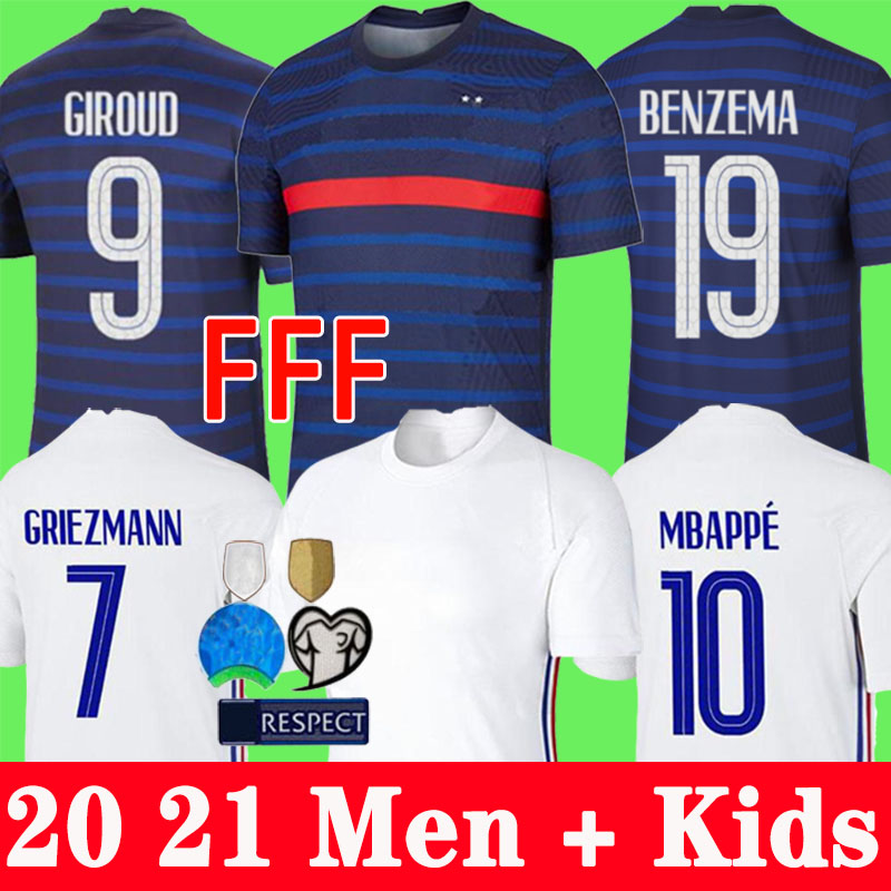 

2020 2021 world cup maillot jersey BENZEMA 19 MBAPPE GRIEZMANN POGBA KANTE 20 21 Soccer jersey maillot de foot maillots de football shirt me, Black;yellow