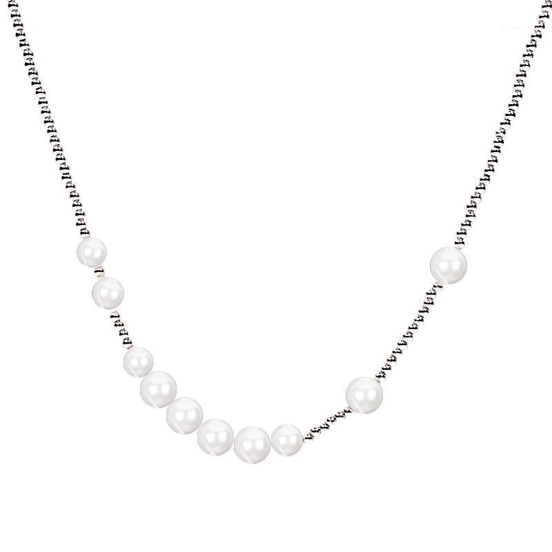 

Hiphop Chillwave Luxury Pearls Necklace Fashion Chain Chains