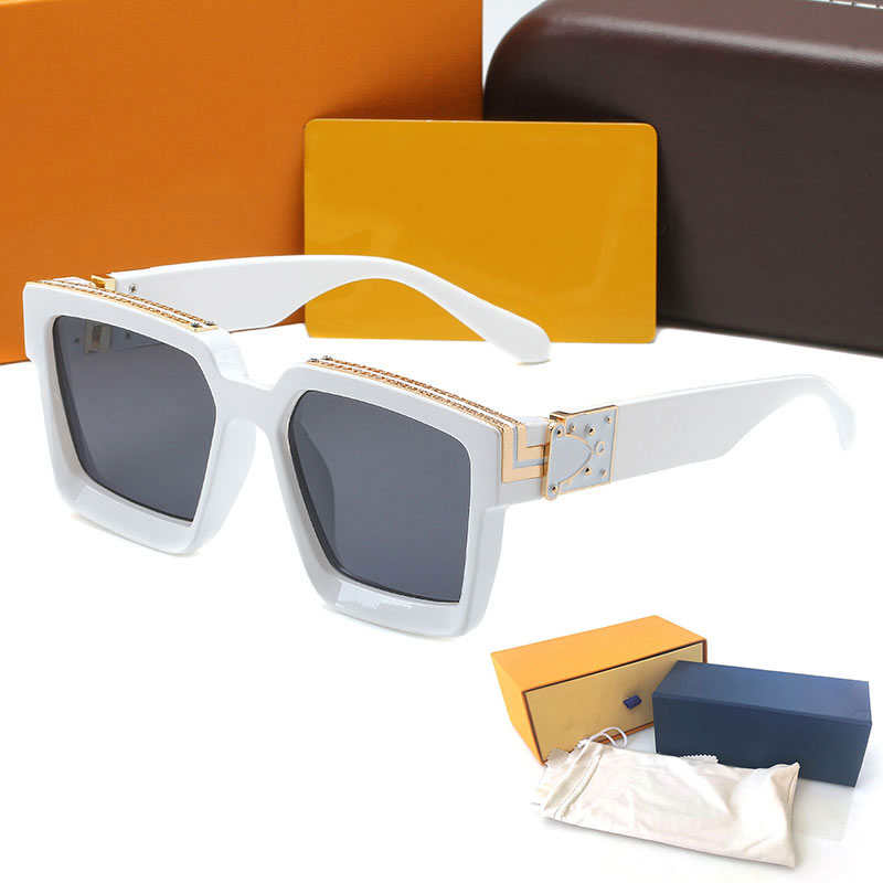 

Top Quality Womans Sunglasses Gradient M96006 Luxury glasses High Qualitys Mens Metal hinge eye 96006 Designer eyeglass with Original cases box glitter2009