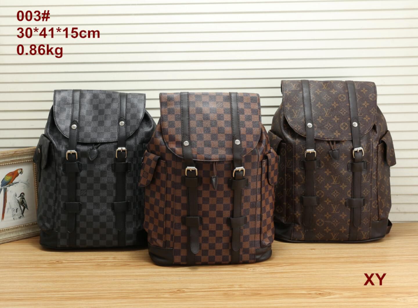

LV LOUIS Bag VITTON Backpack Men Genuine Leather Shoulder Bags Top Quality Backpack Women Travel Messenger Bags Purse Totes