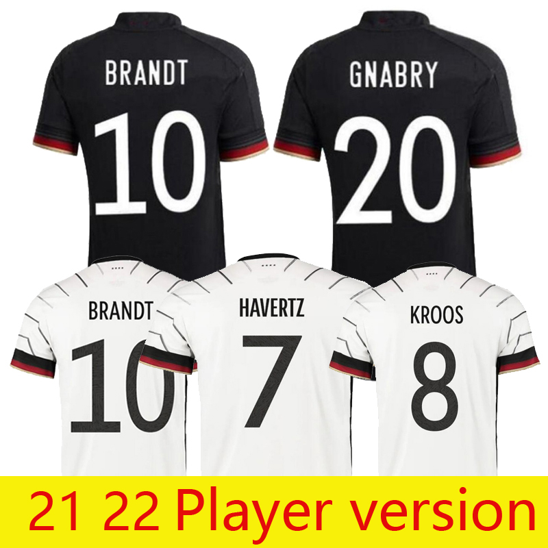 

Player version soccer jersey 2021 HUMMELS KROOS GNABRY WERNER DRAXLER REUS MULLER GOTZE 21 22 European Cup football shirt uniforms men