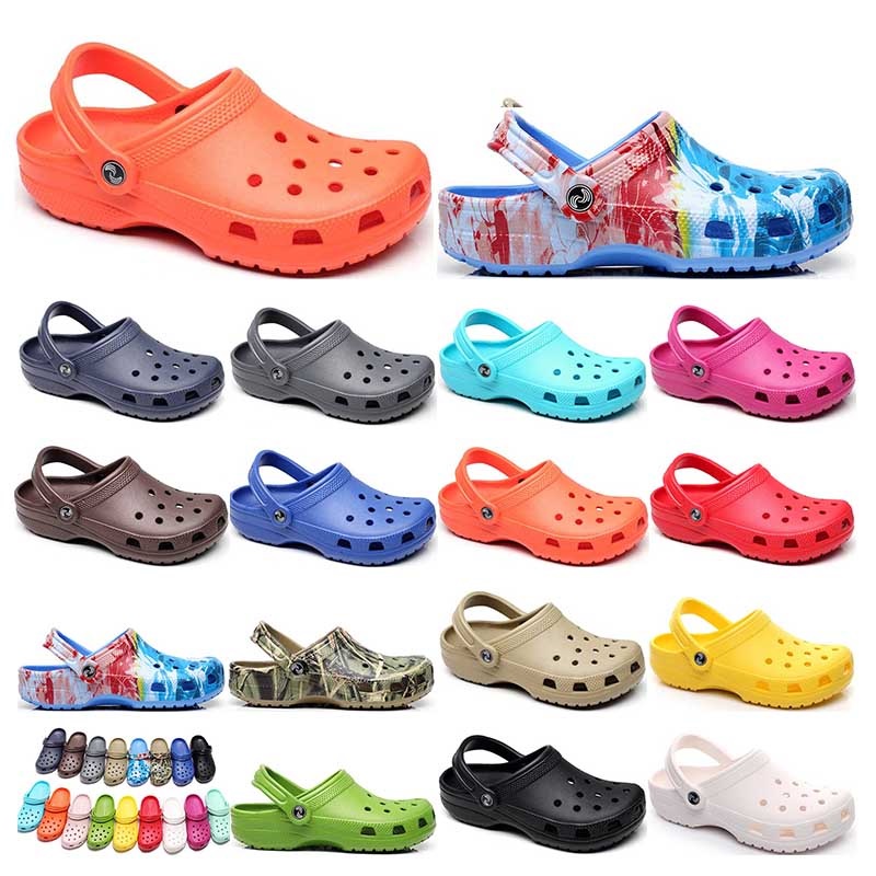 237 Sandales de mode Hotsale Sandales Slip sur la plage décontractée Chaussures étanches Men Classic Soins infirmiers Sabots Hôpital Femmes Panto