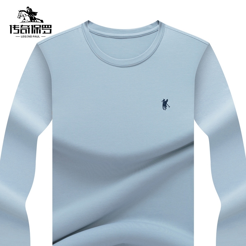 

Legendary Paul men's wear - Long Sleeve T-Shirt polo shirt is refundable and non exchangeable, White;black