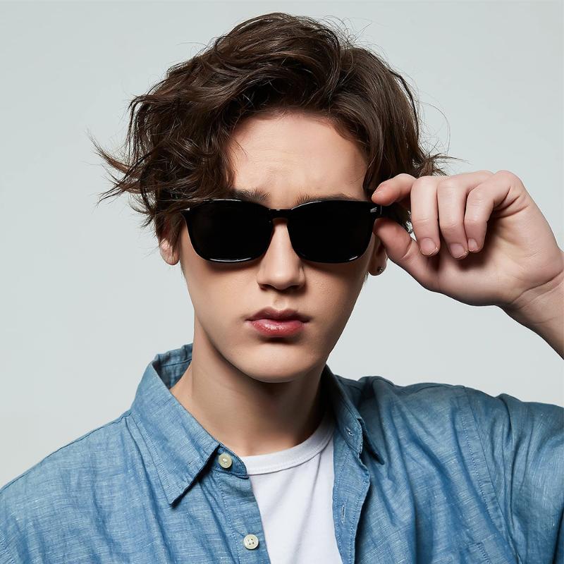 

Sunglasses Polarized Men Big Square Women Luxury Designer Polaroid Shades For Lady Fashion Car Driving Glasses UV400