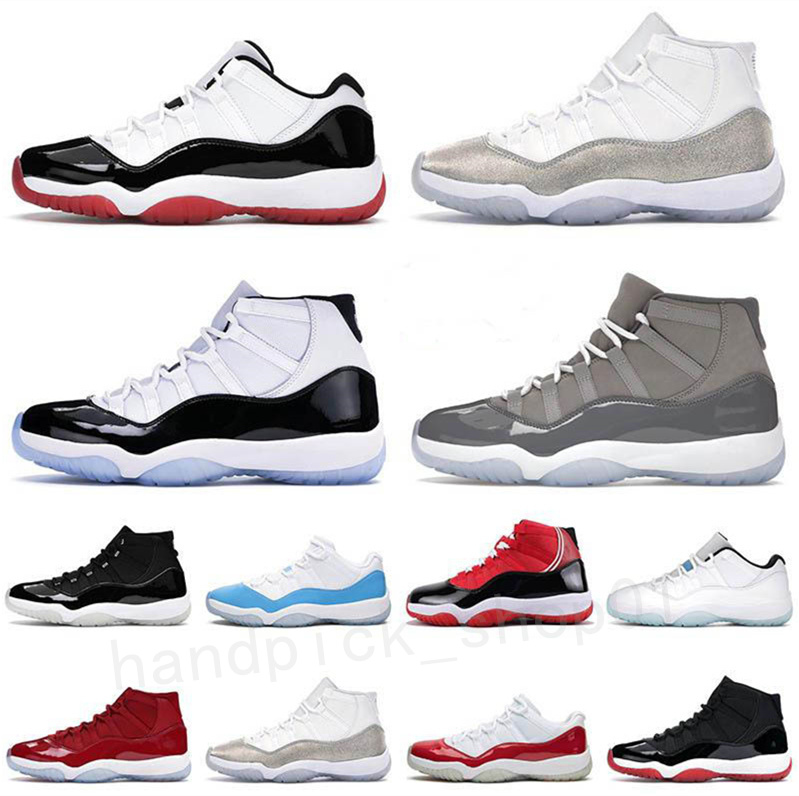

2022 High 11 11s basketball shoes trainers bred 25th anniversary heiress night maroon pink snake skin win like low concord men women sneakers