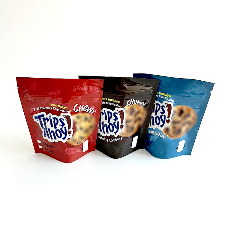 

Trips Ahoy 250MG 500MG Edibles packaging Bags cookie container Custom mylar bag