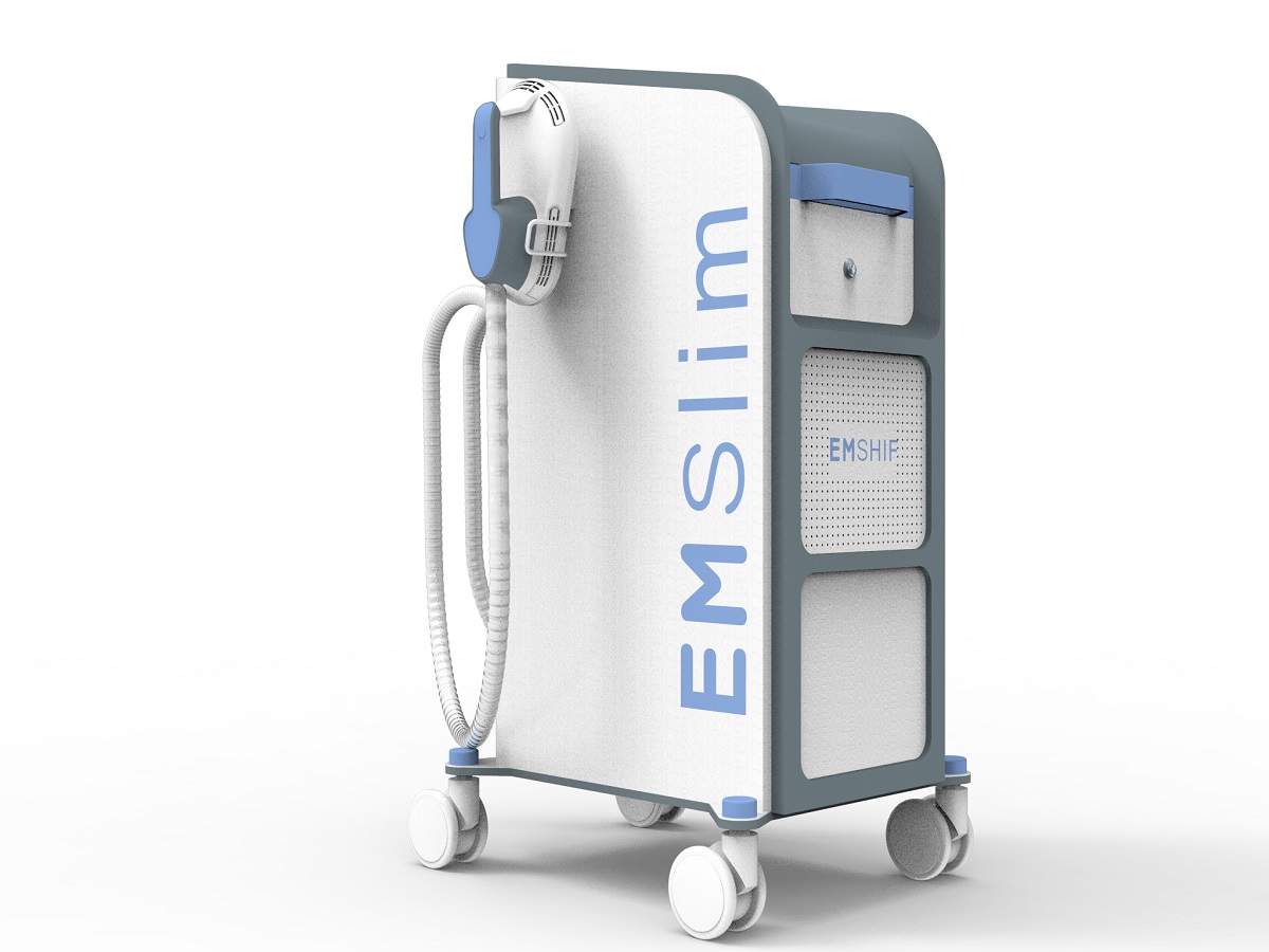 

5000watt Powerful body shape neo EMSlim with RF5 handles high intensity electromagnetic Build Muscle mÃºsculo builder fat burning shaping bea