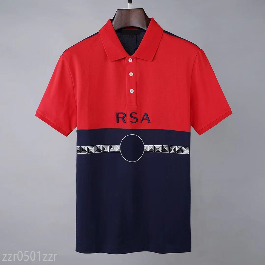 

2021dd Spring Luxury Italy Designer Polo Shirts High Street Embroidery Garter Snakes Little Bee Printing Clothing Mens Brand Polos Shirt ff0, White;black