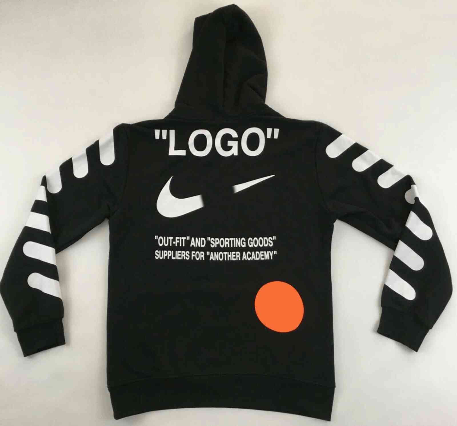 

Designer Luxury Off Classic Arrowhead N-K Joint Katoen Hip Hop Top Hoodie Couples Of Black White Print Men And Women Casual Hooded