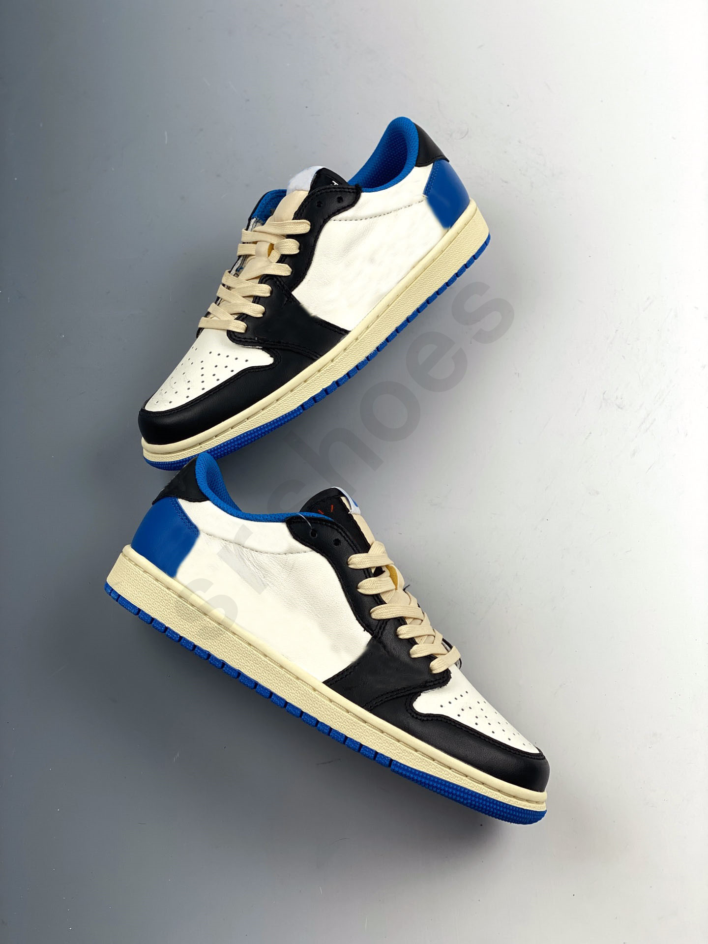 

Classical TS fragment Design 1s High OG SP Military Blue Shoes Men basketball Sneaker White Jumpman 1 Low Sneakers Leather Sports Trainers Size 40-46, Other