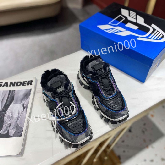 

2021 Luxurys Men Designer Shoes Sneakers leather Trainers Women Mesh Nylon Printed Platform Casual Shoe, Choose the color