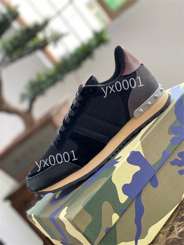 

NEW Designers Red Bottom boots Low Cut Suede spike Shoe For Men Women Shoes Party Wedding Valentinoes crystal Leather Sneakers, 02