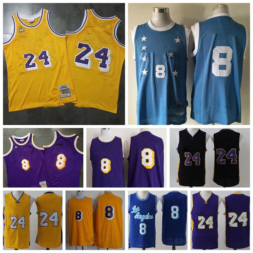 

Authentic Los men mamba Jerry West Hardwood 60th Swingman Basketball Jerseys S-2XL, Black;red