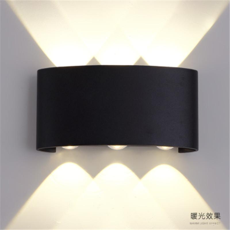 

Outdoor Wall Lamps 20pcs 2*3*1W Waterproof IP65 LED Light Aluminum