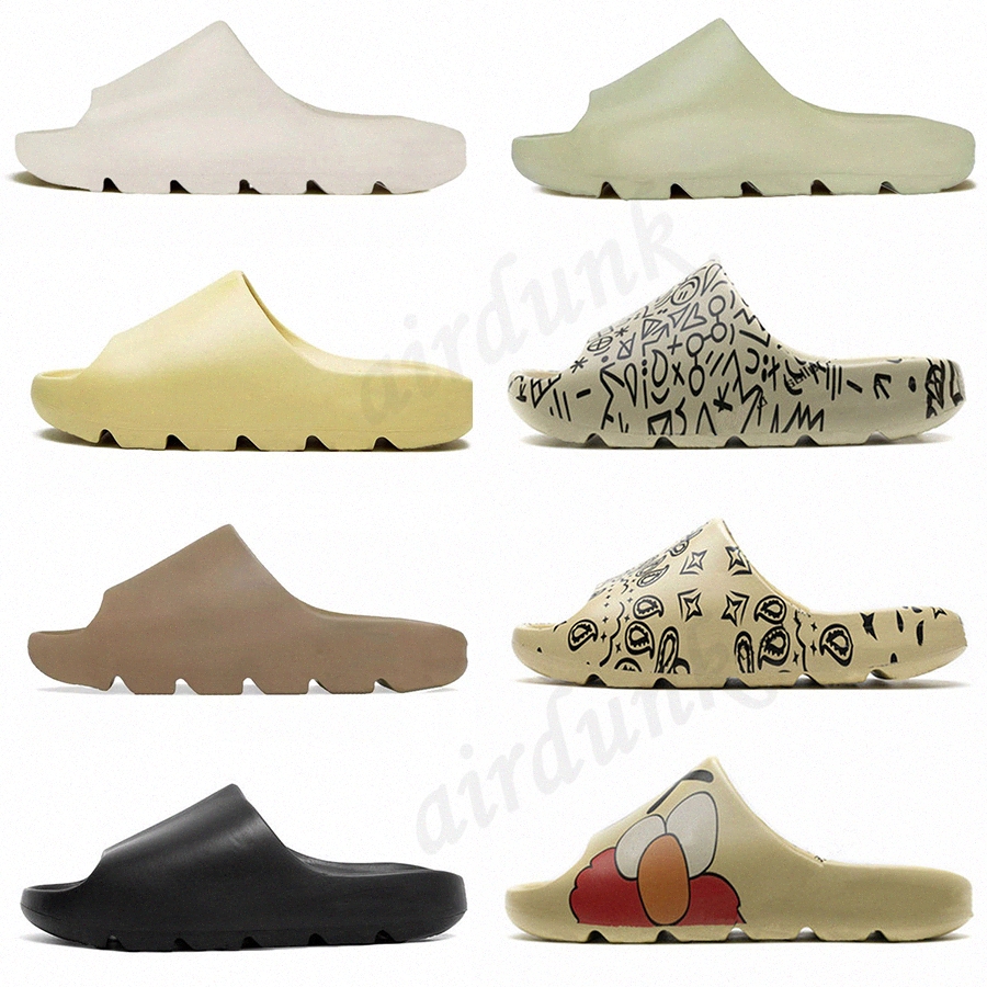 

Summer sandals Desert Sand Resin earth brown Platform Slippers Sandal Slides Triple Black Bone White Men Women Slipper 99oW#, I need look other product