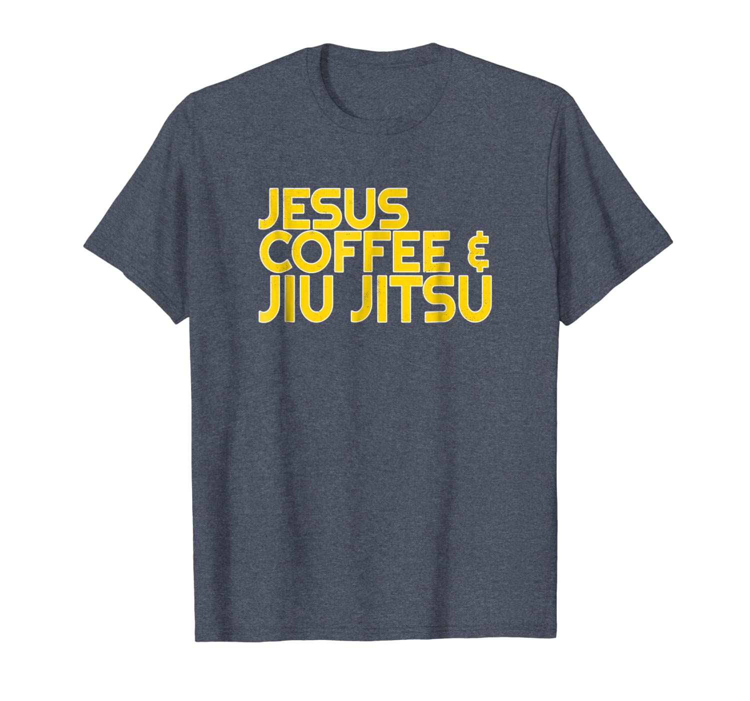 

jesus coffee jiu jitsu shirt for christian martial arts, White;black