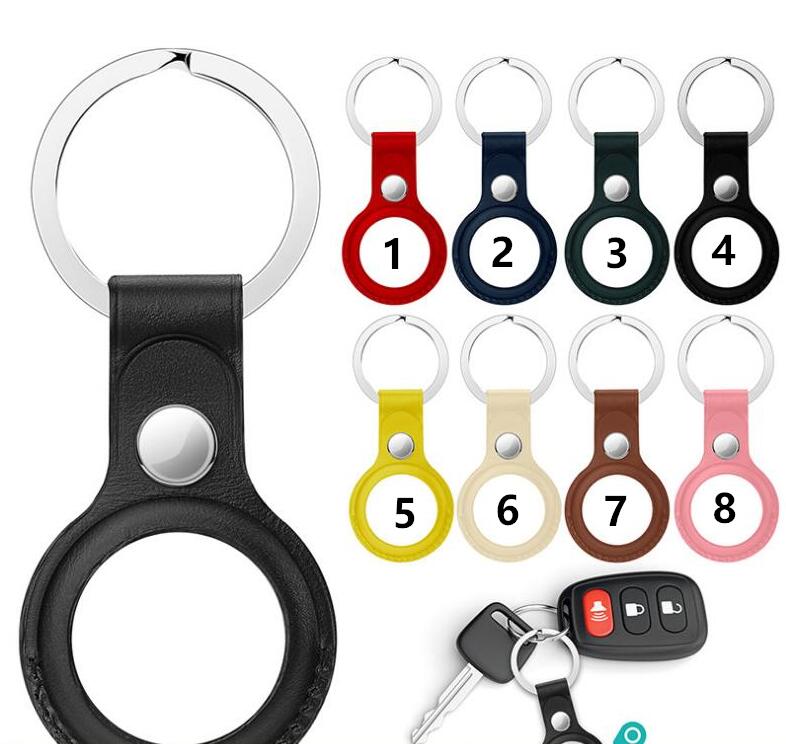 Upgrade Case for AirTag Key Finder Phone keychain Finder, Anti-Scratch Protective Skin Cover with Keychains-image-696942739